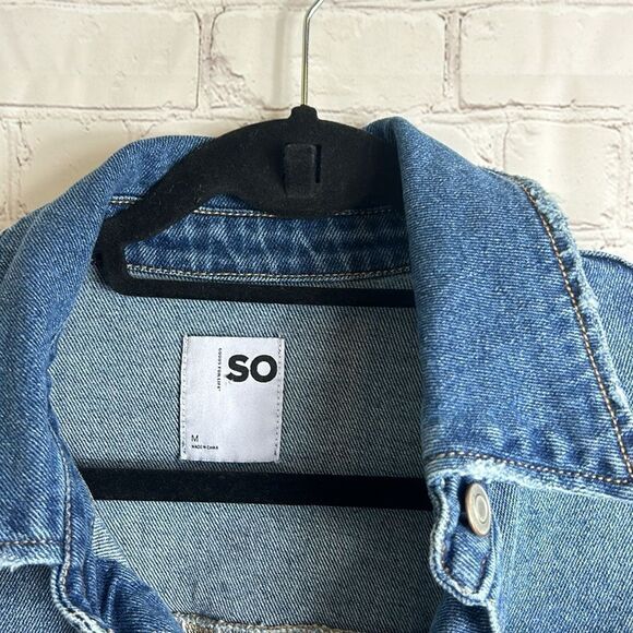 EUC SO OVERSIZE DENIM JACKET - Picture 6 of 11